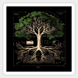 Tree Anatomy Magnet
